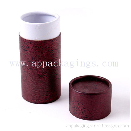 Eco-friendly special cardboard paper tube box/cosmetic paper box round